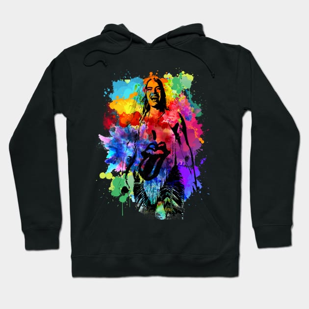 Splash Watercolor - Karol G Hoodie by sgregory project